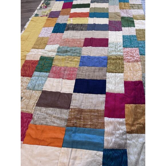 Handmade Quilt Approx 53”x 81” - Picture 9 of 12